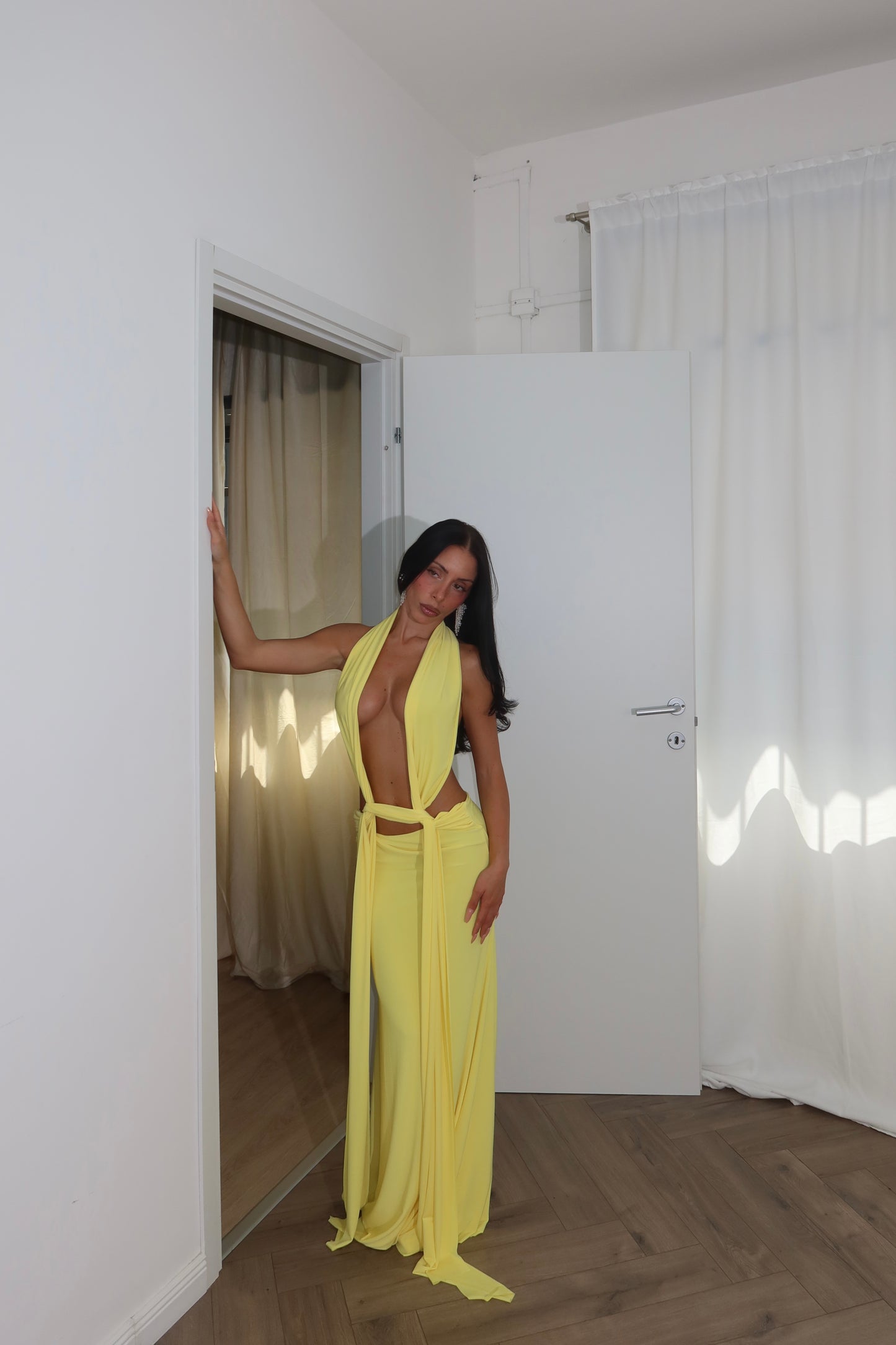 LongDress LOVE giallo