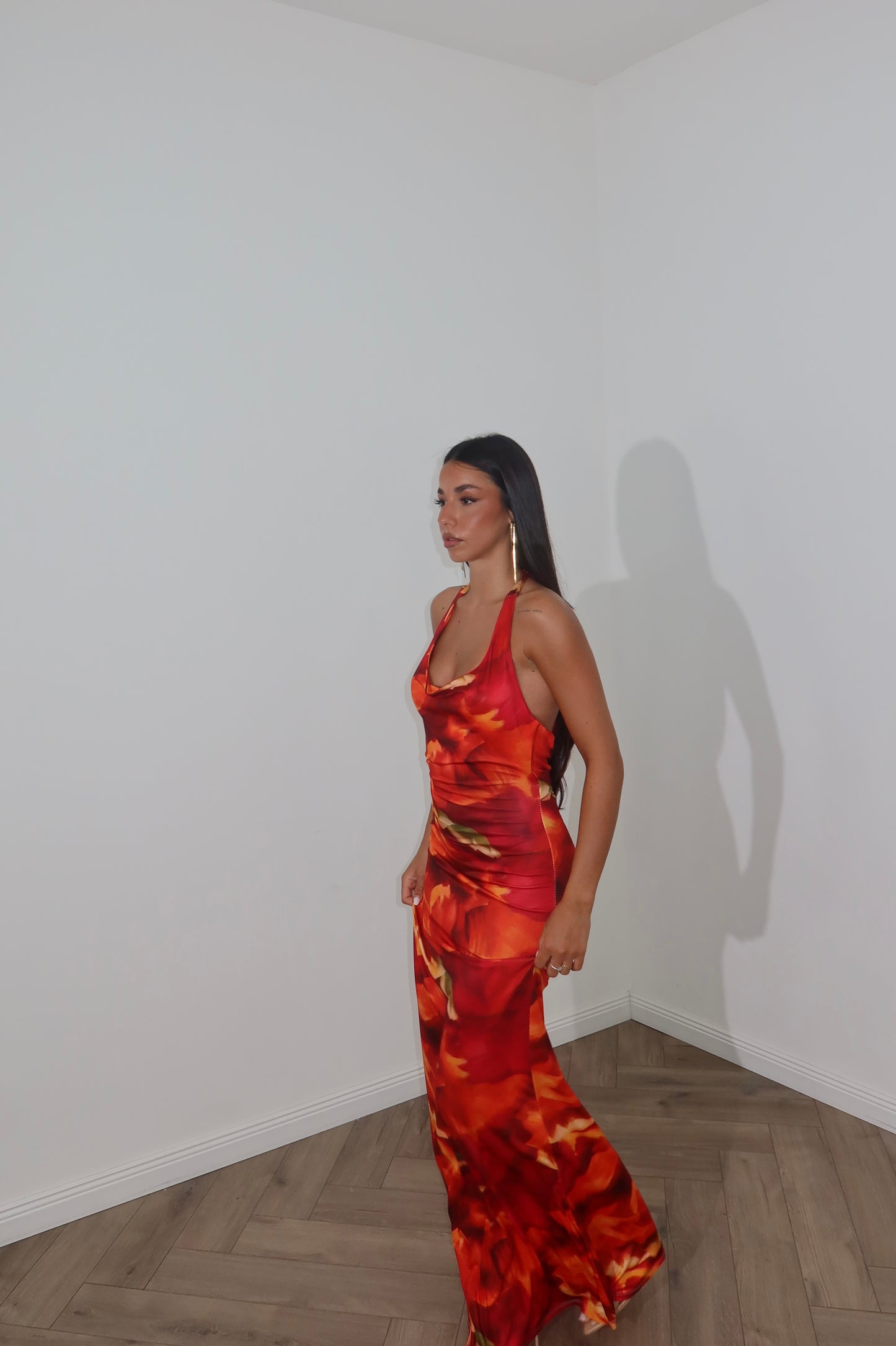 LongDress TULIPAN rosso