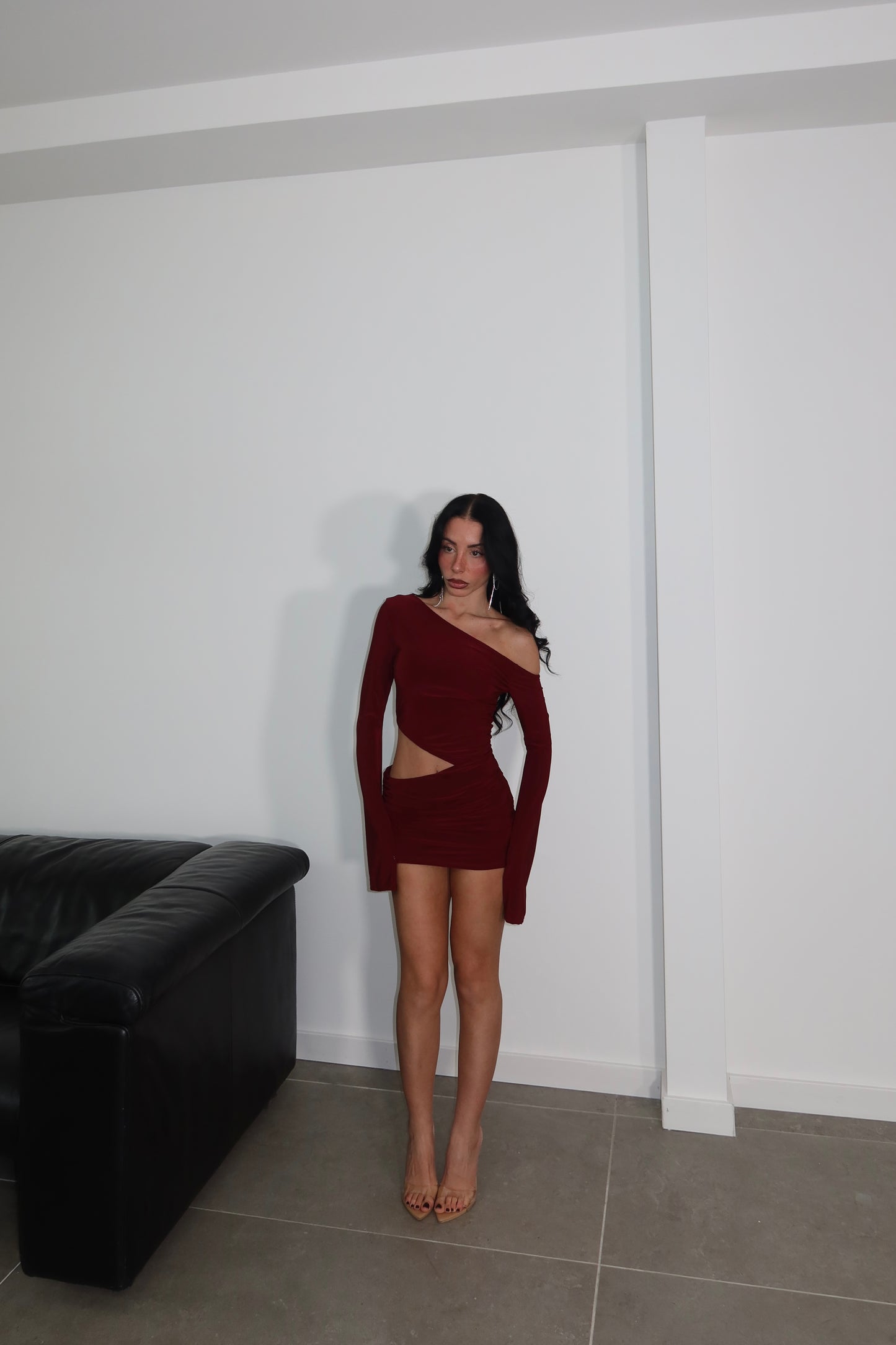 MiniDress KESHA Bordeaux