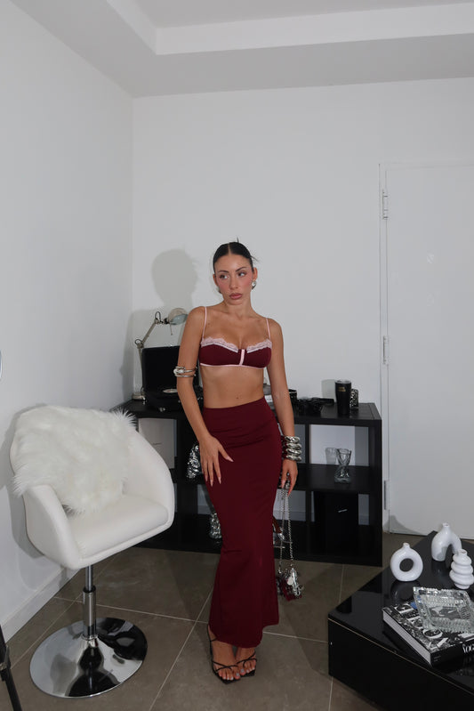 Cordset RACING bordeaux