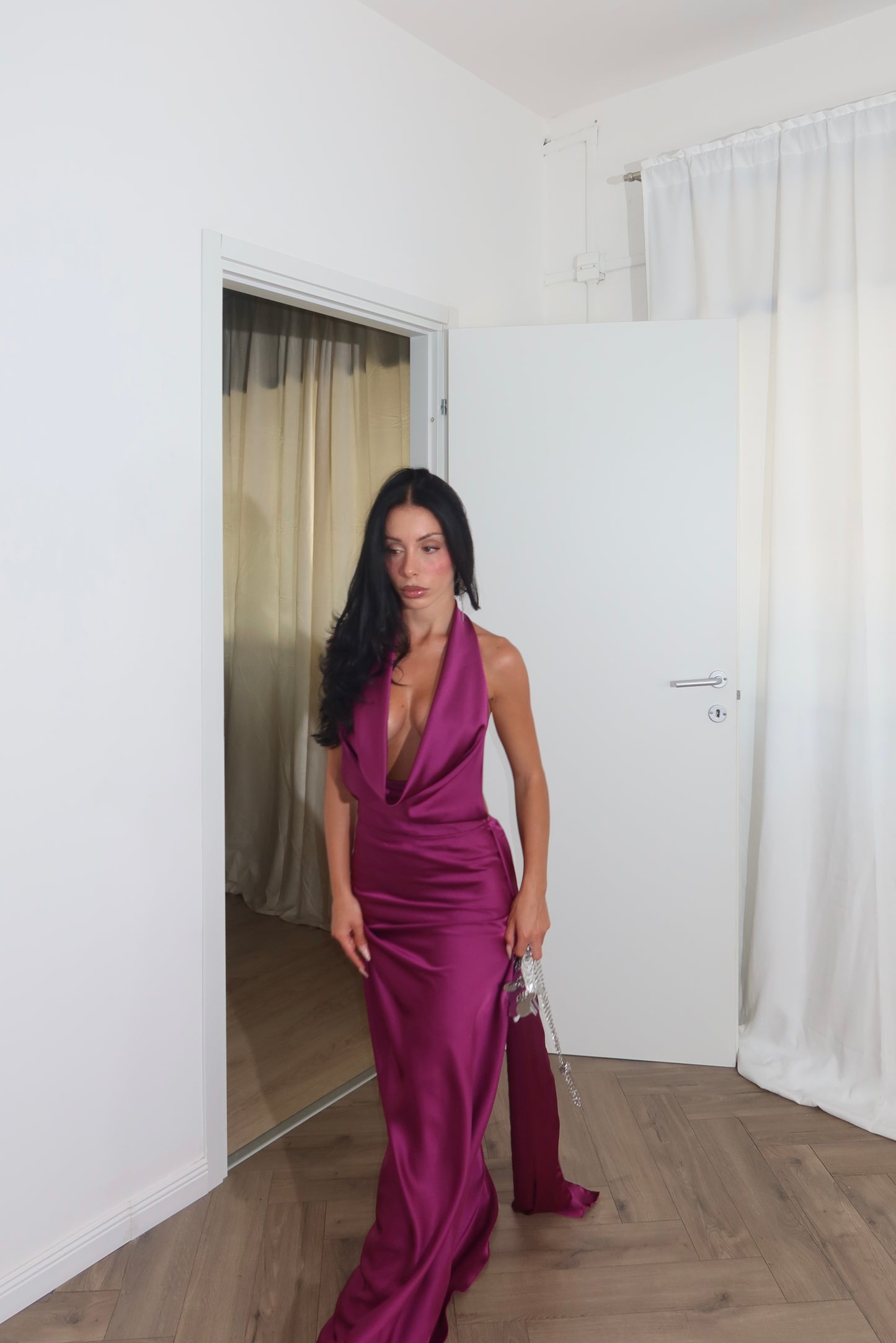LongDress MELISSA magenta