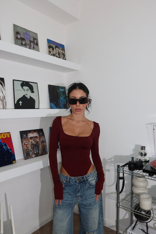 VITAL wine bodysuit