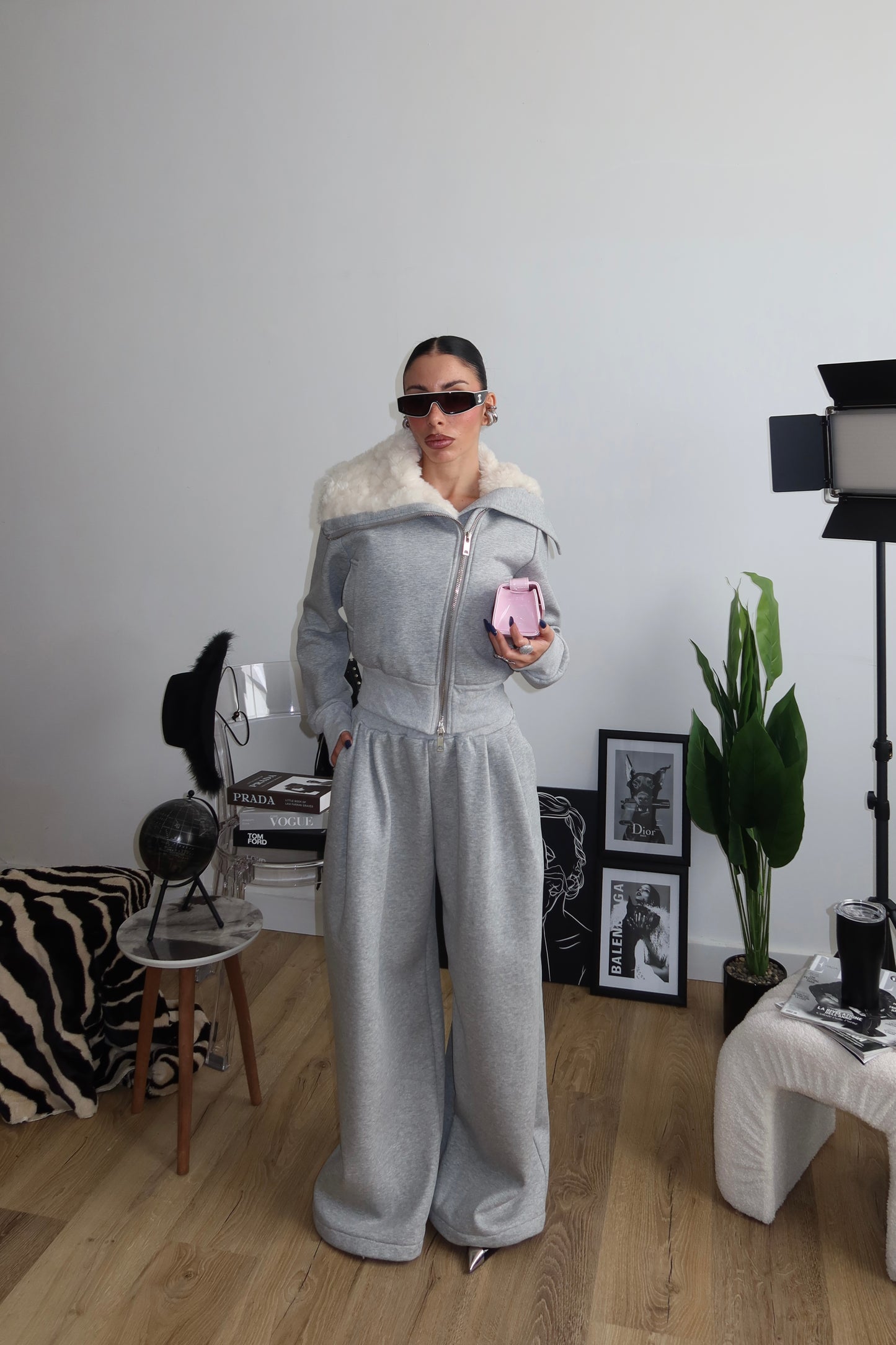 Cordset ICELAND grigio