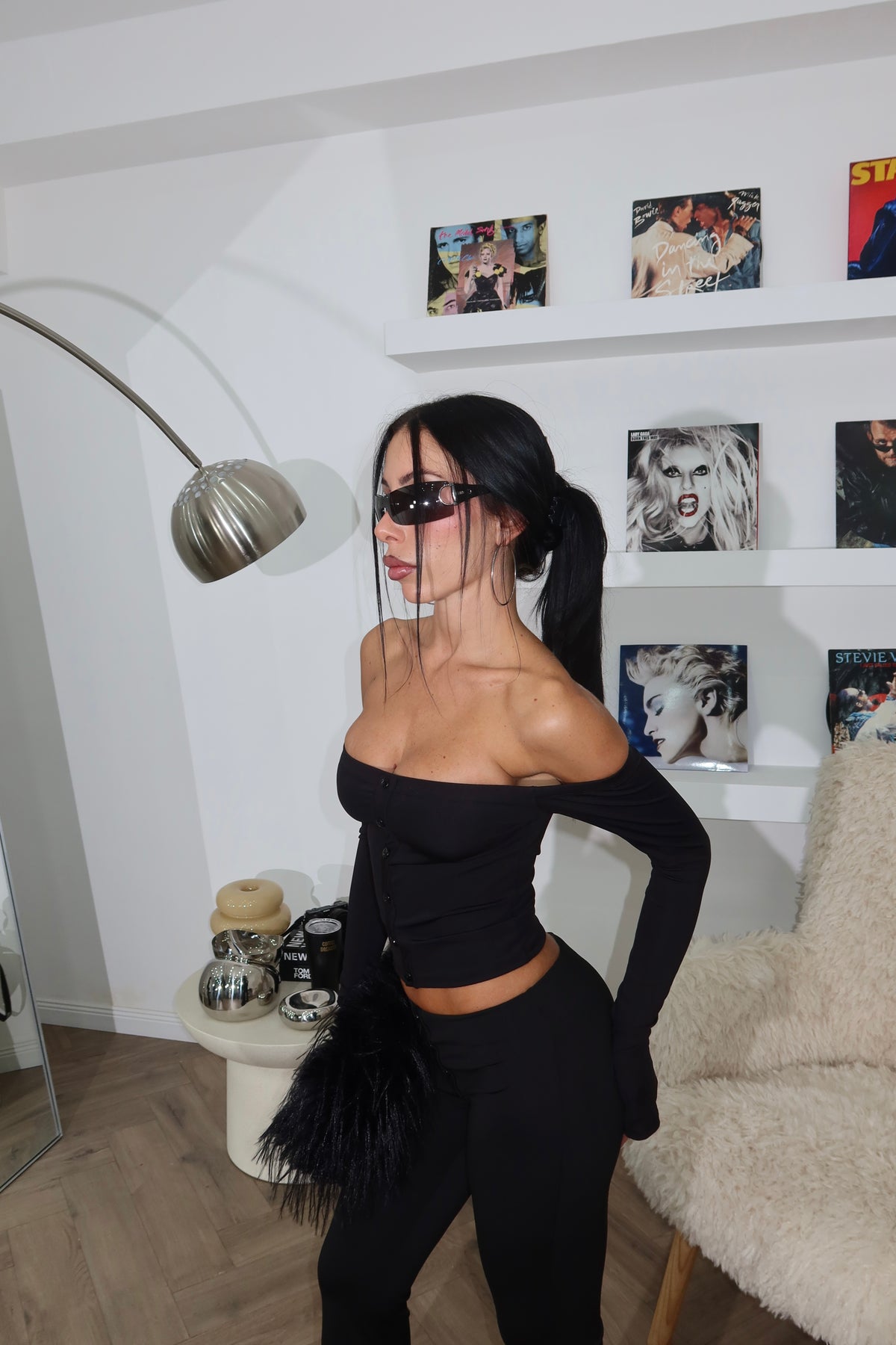 Cordset SHAKIRA nero