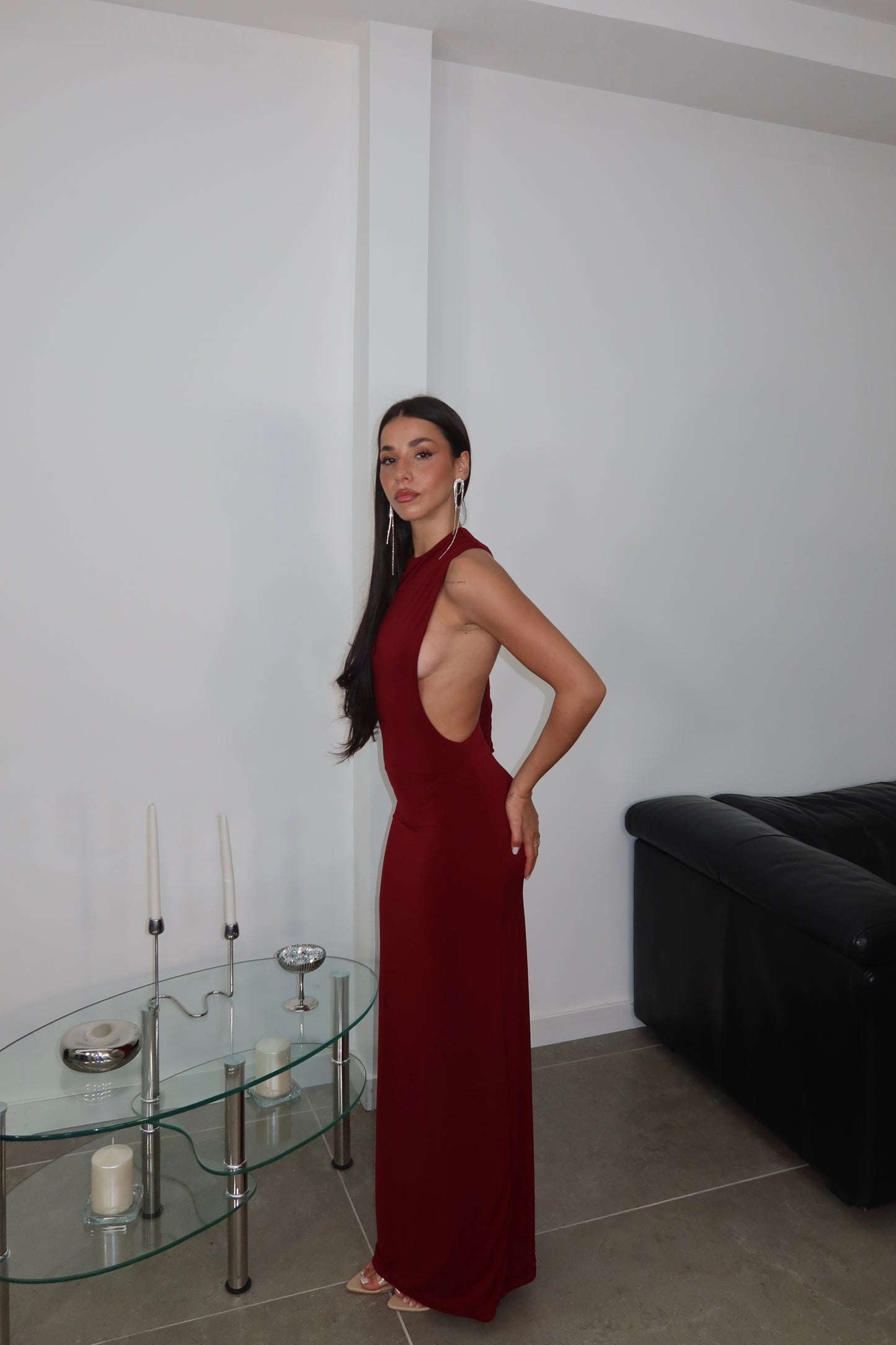LongDress AMAL bordeaux