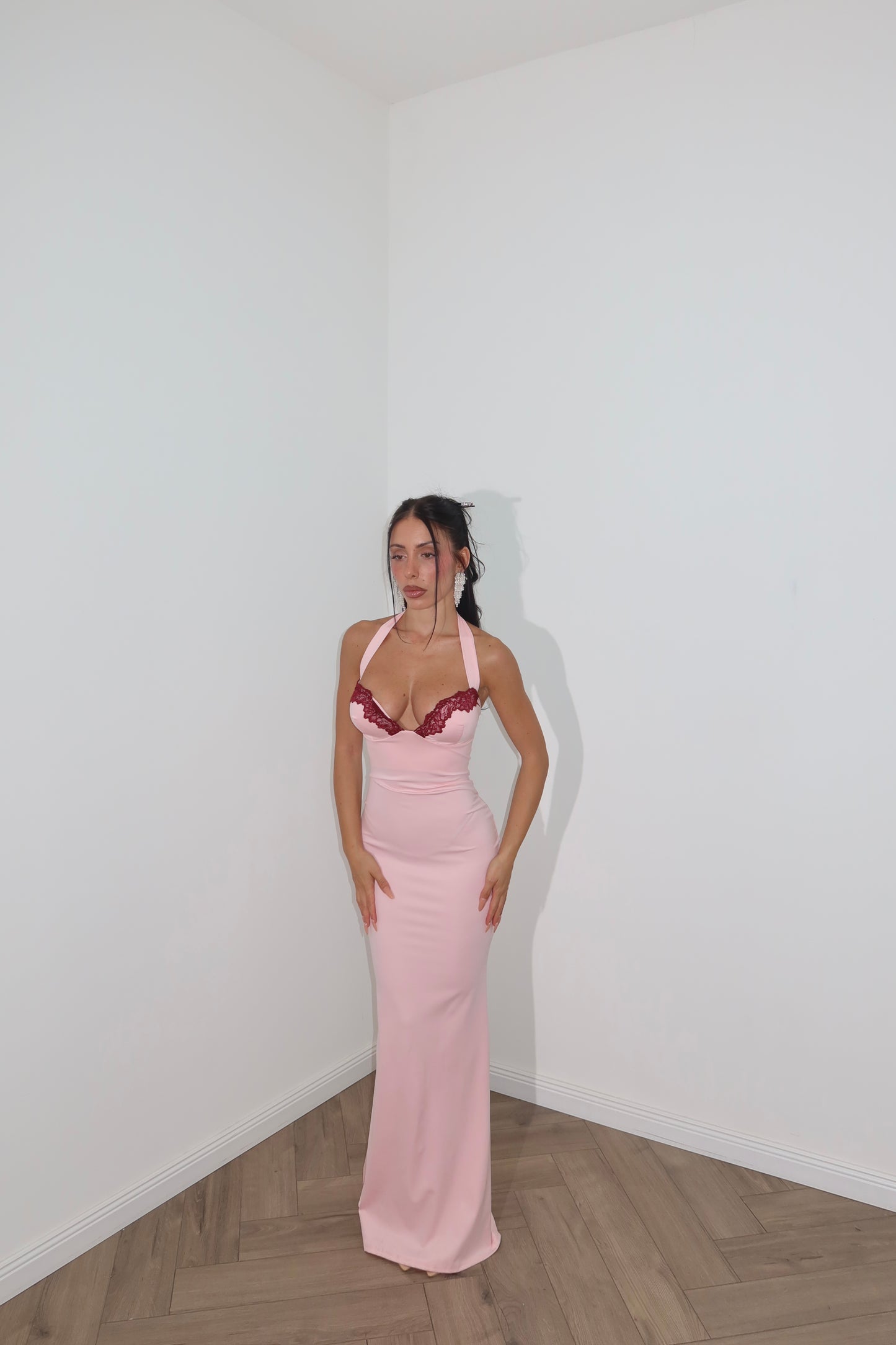 Longdress BERNADETTE PIZZO rosa
