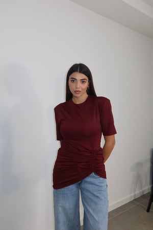 MiniDress LACY bordeaux