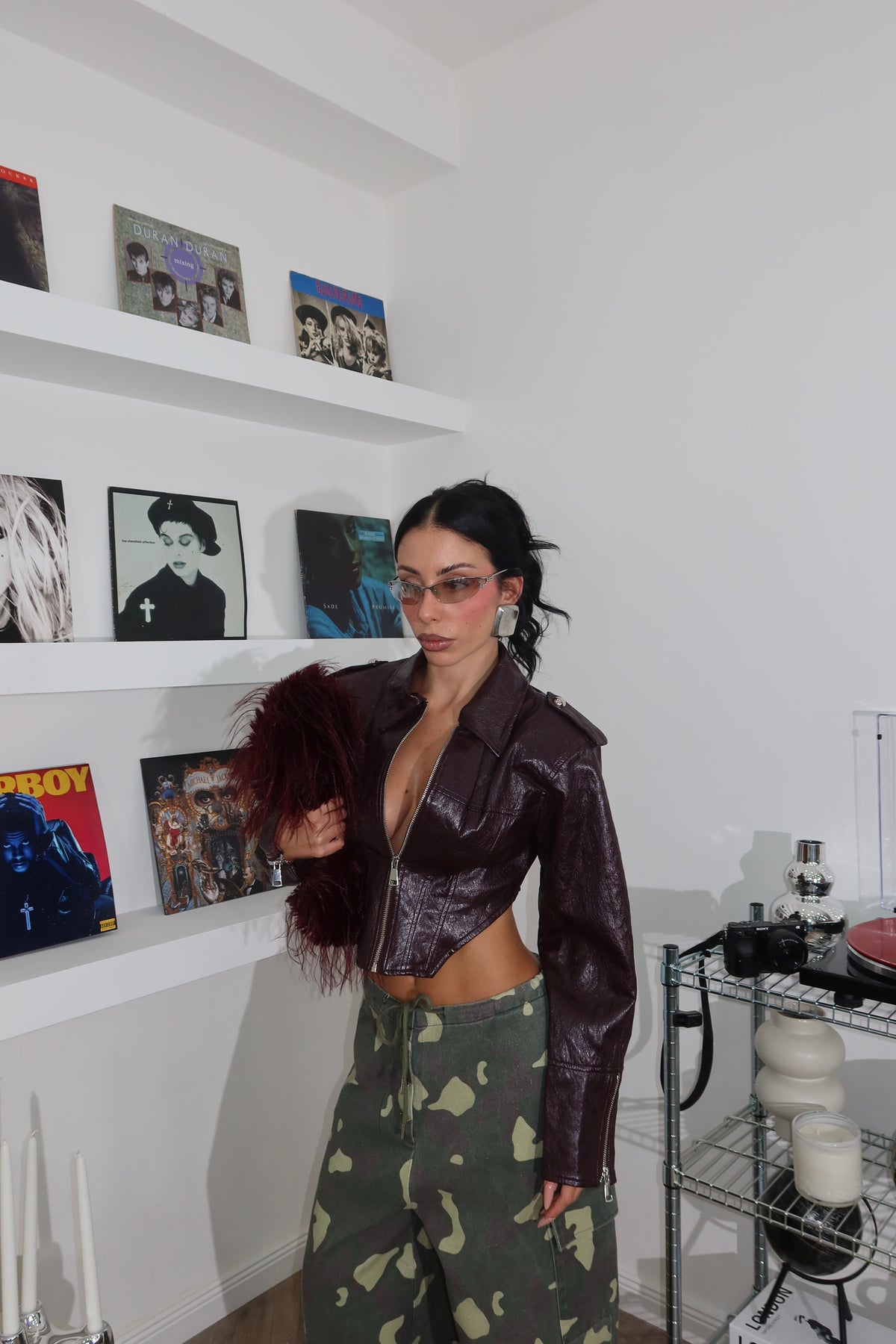 Jacket DEAN Bordeaux
