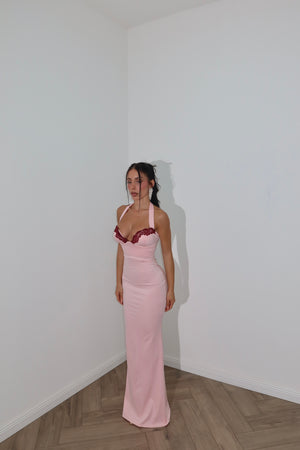 Longdress BERNADETTE PIZZO rosa