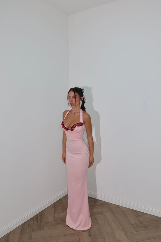 Longdress BERNADETTE PIZZO rosa