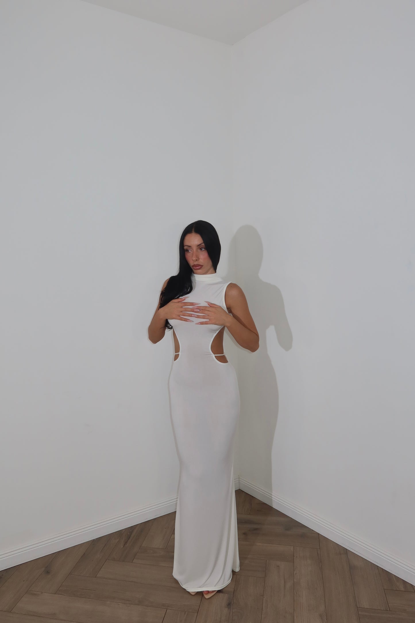 LongDress INTRECCIO bianco