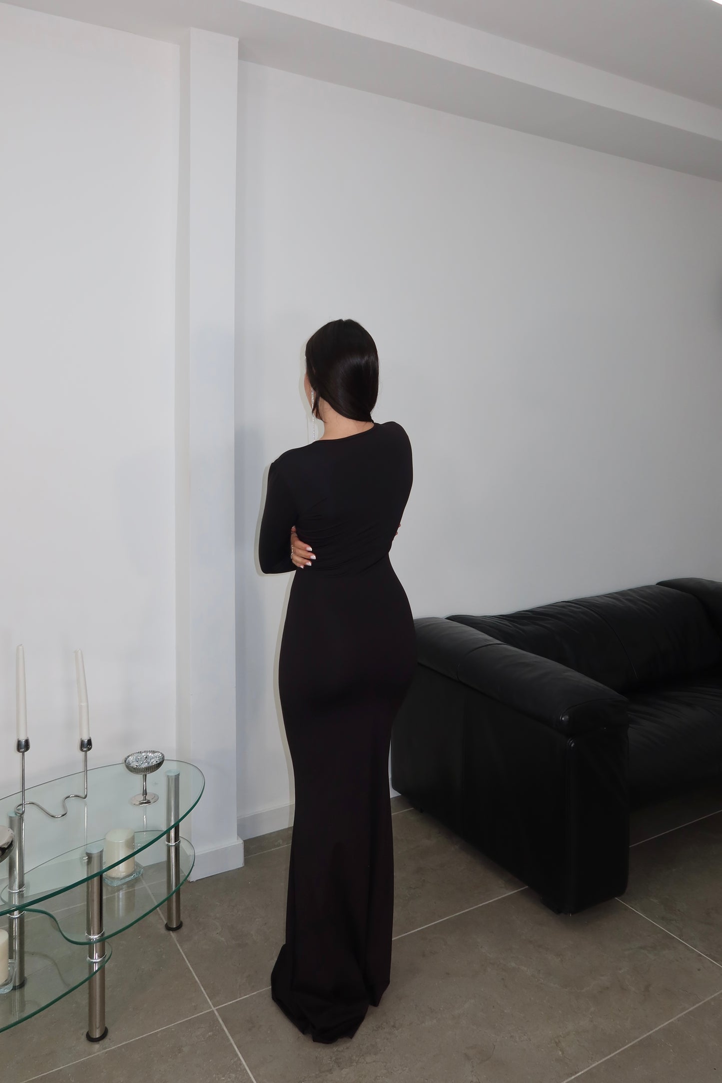 LongDress VIOLET nero