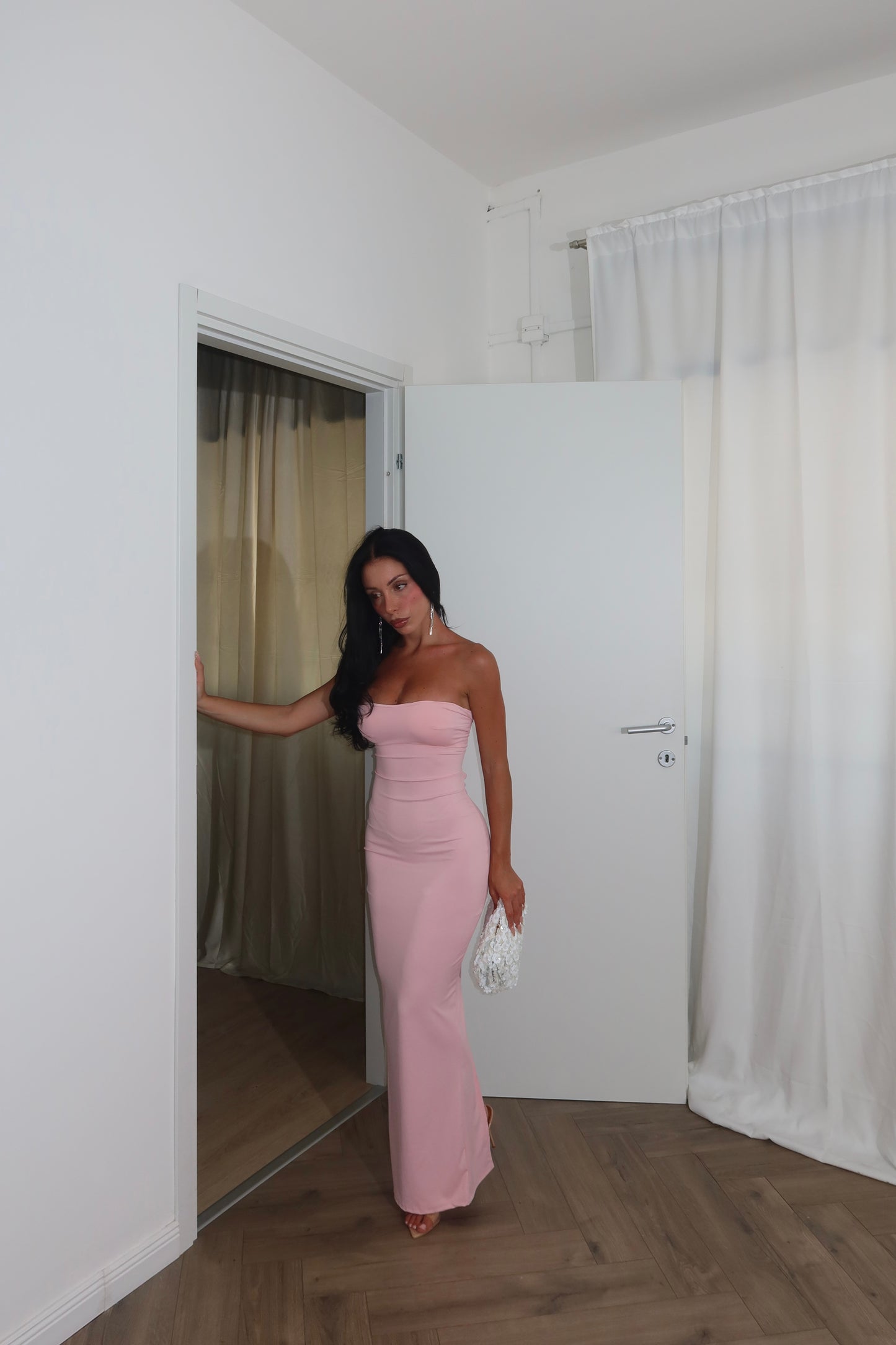 Longdress LENA rosa