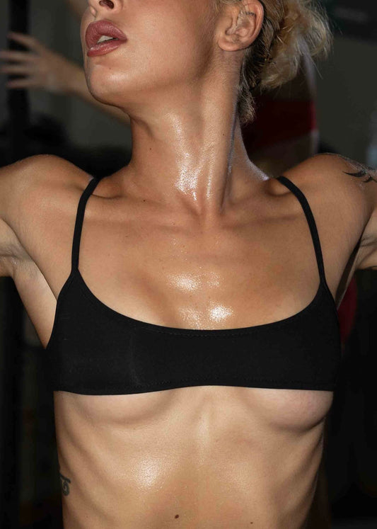 TOP UNCOVERED NERO