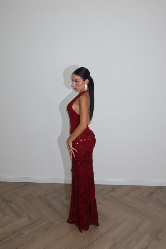 LongDress BELONG bordeaux