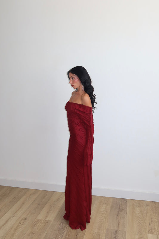 LongDress NIRVANA bordeaux
