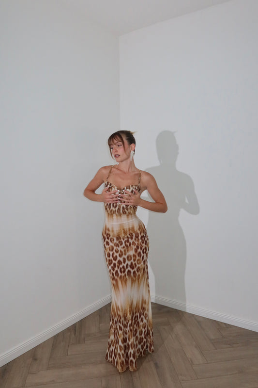 LongDress  LAVINIA animalier