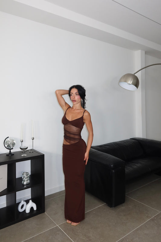 LongDress SECRECY choco