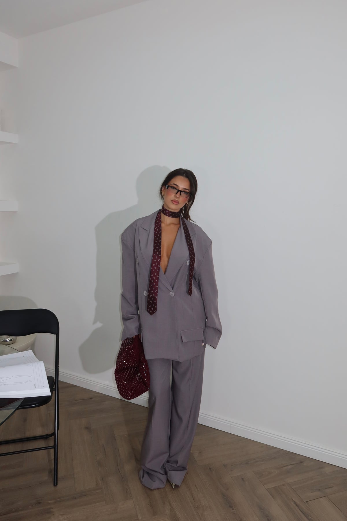 Cordset PAM grigio