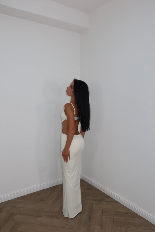 LongDress MILADY panna