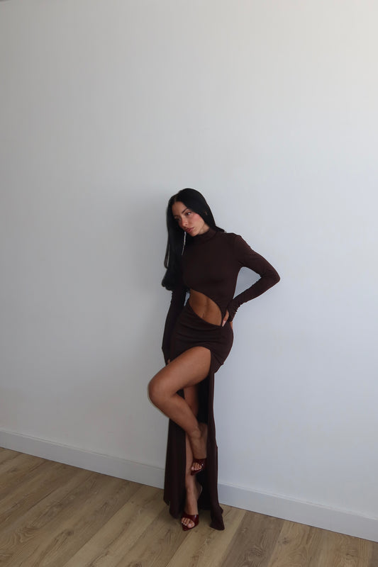 LongDress ARTEMIDE choco