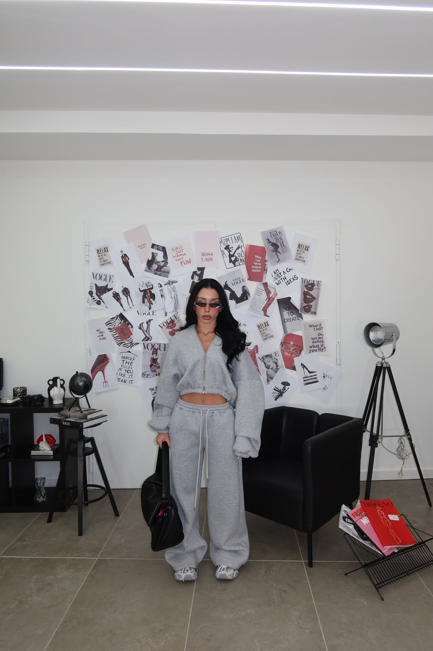 Cordset SPORTSGIRL grigio