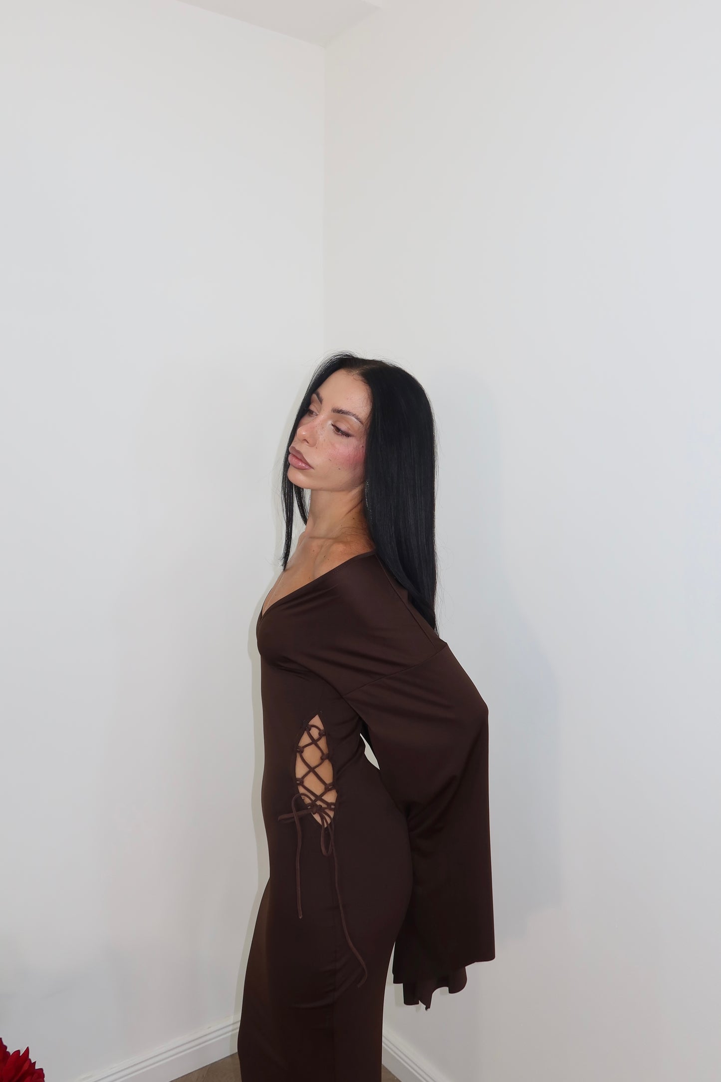 LongDress SABINE choco