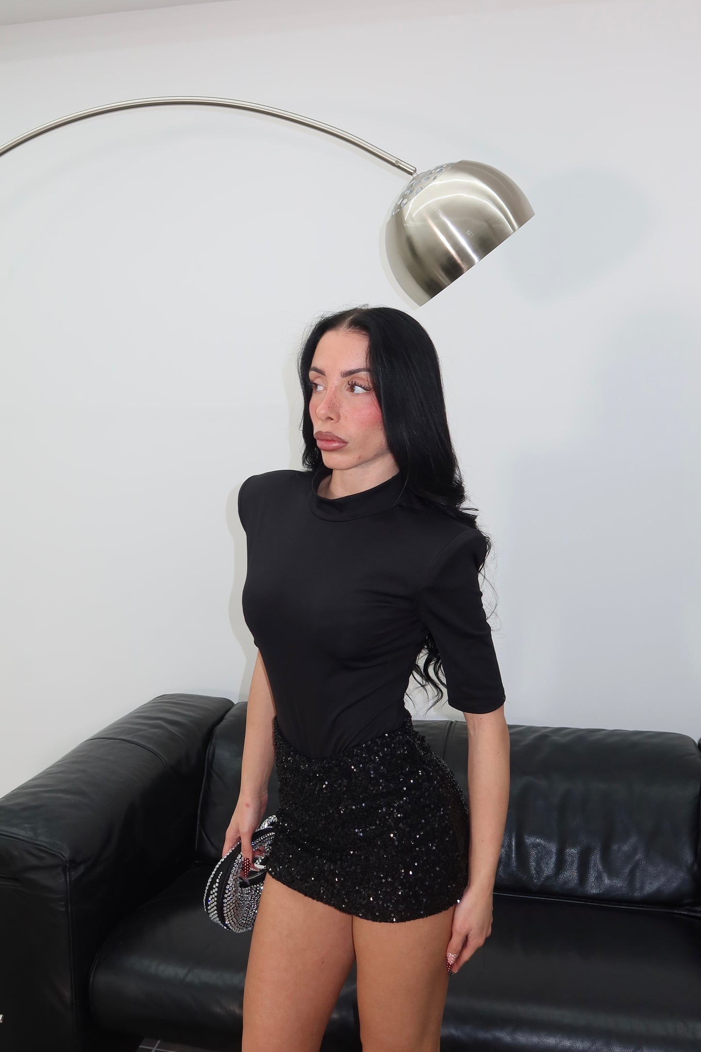 PantaGonna PAILLETTES nero