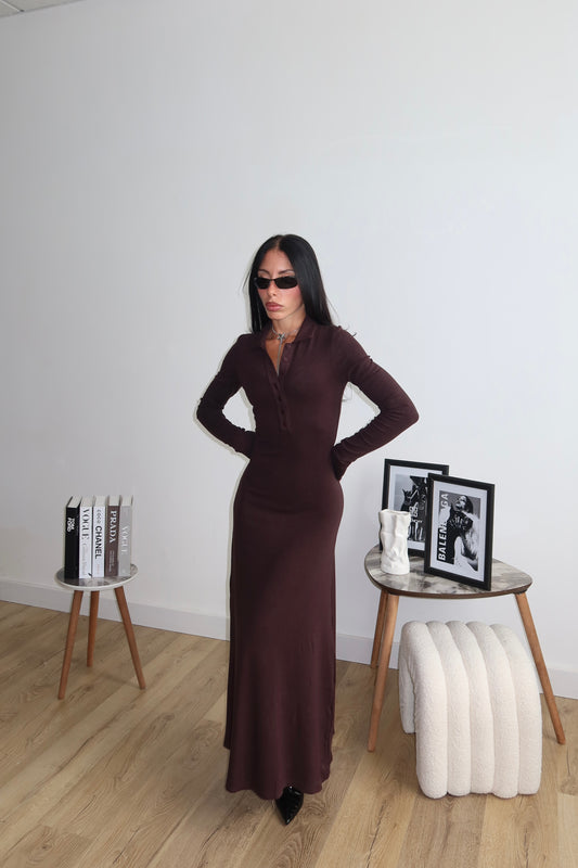 LongDress SCILLA coffee