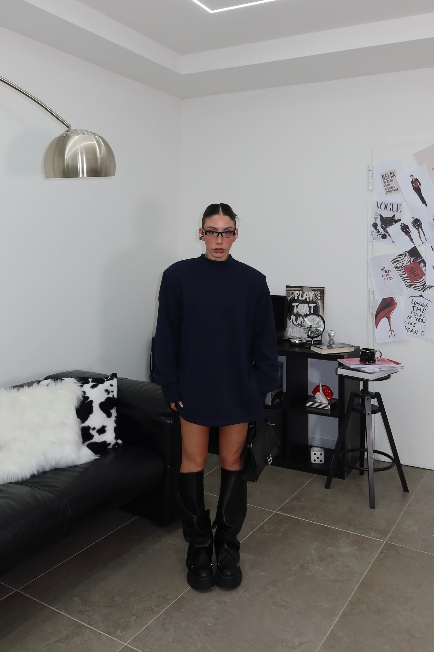 Felpa LONGSLEEVE blu