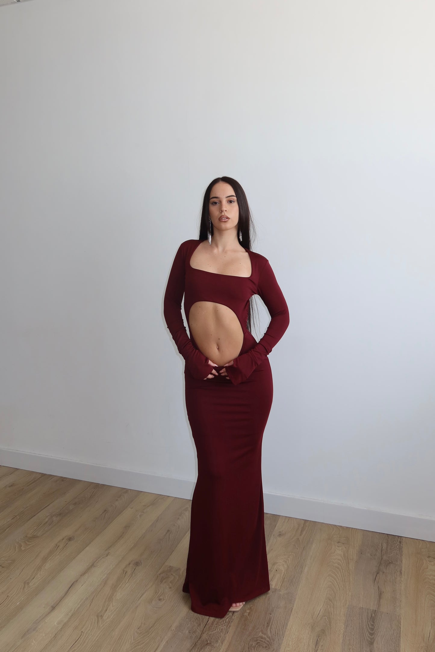 LongDress GISELLE bordeaux