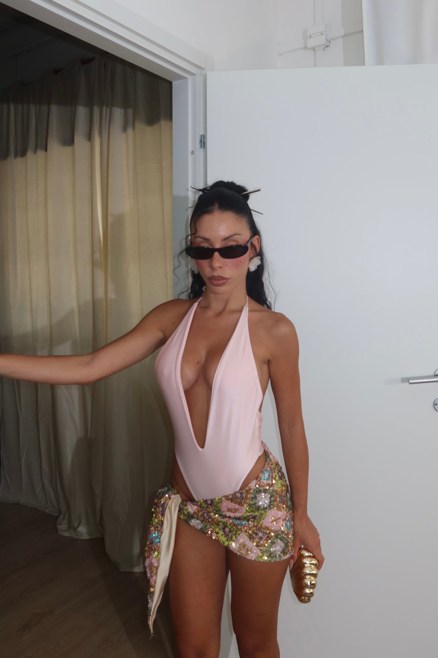 Body BELT rosa
