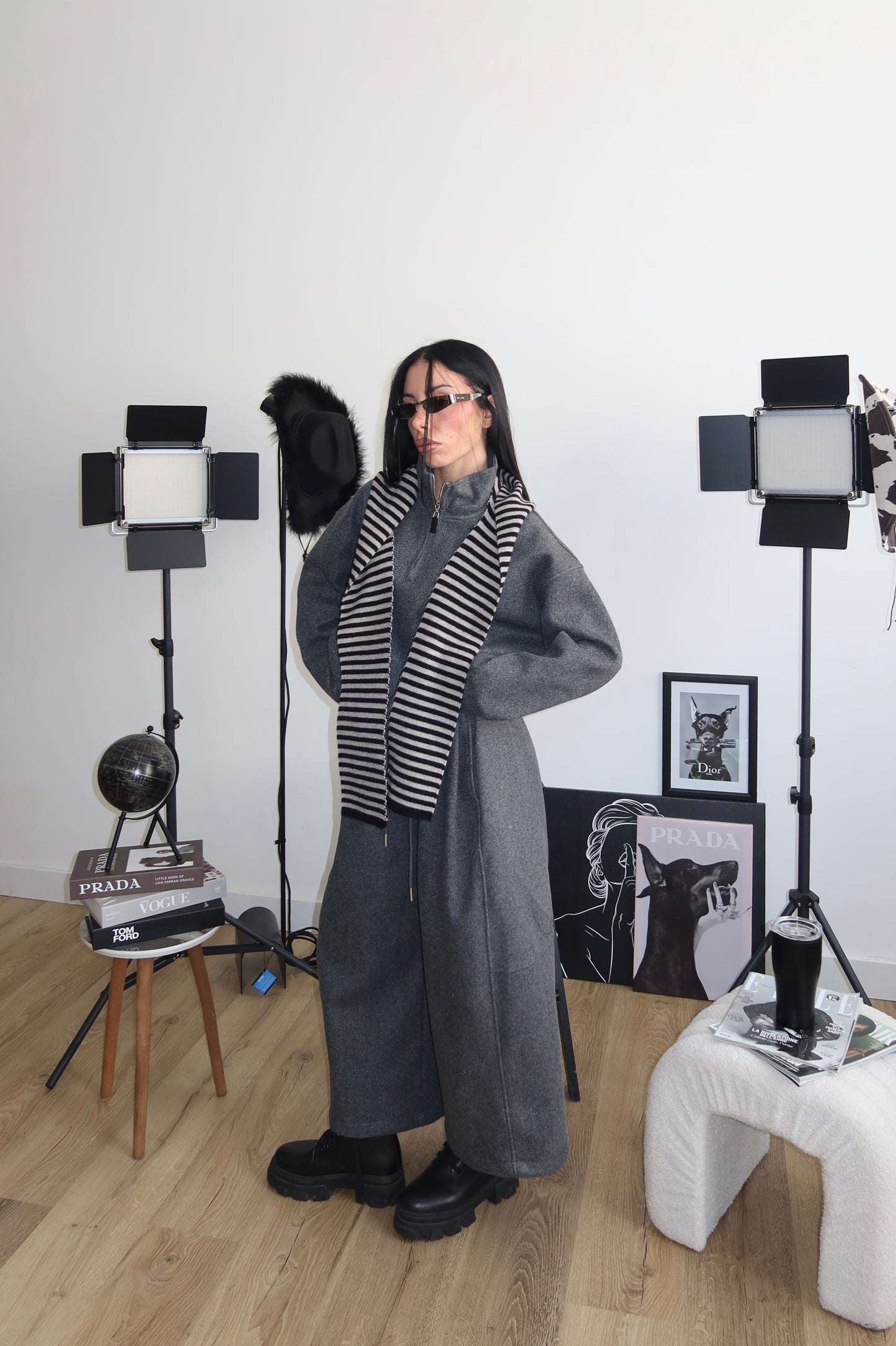 Cordset LINSEY grigio