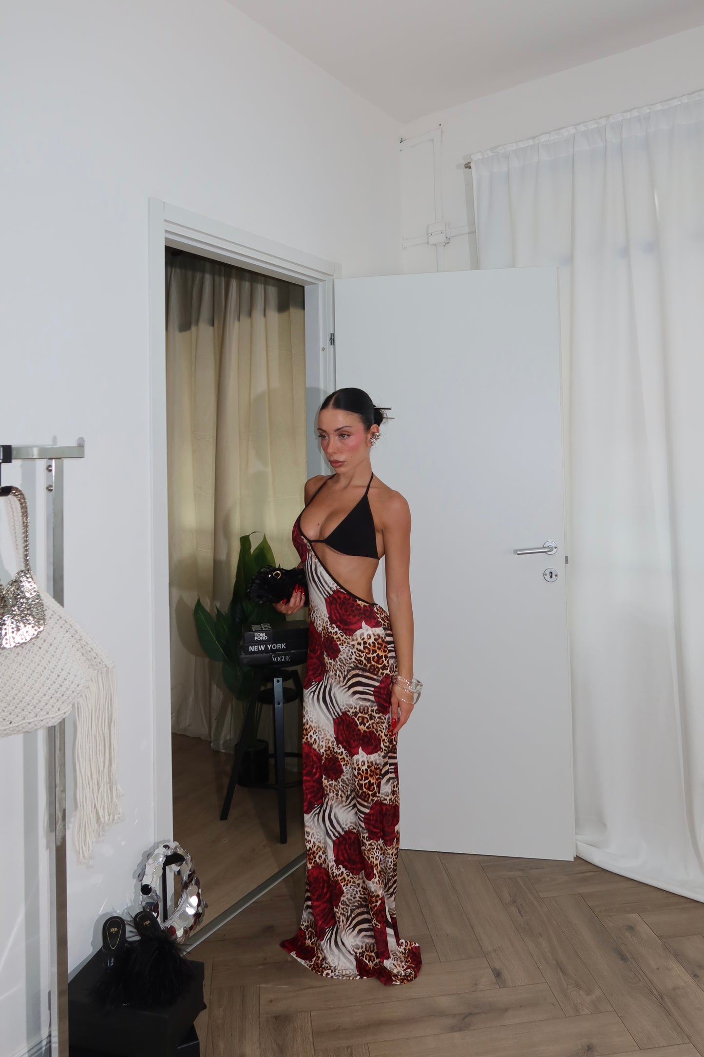 Longdress RANIA rosso