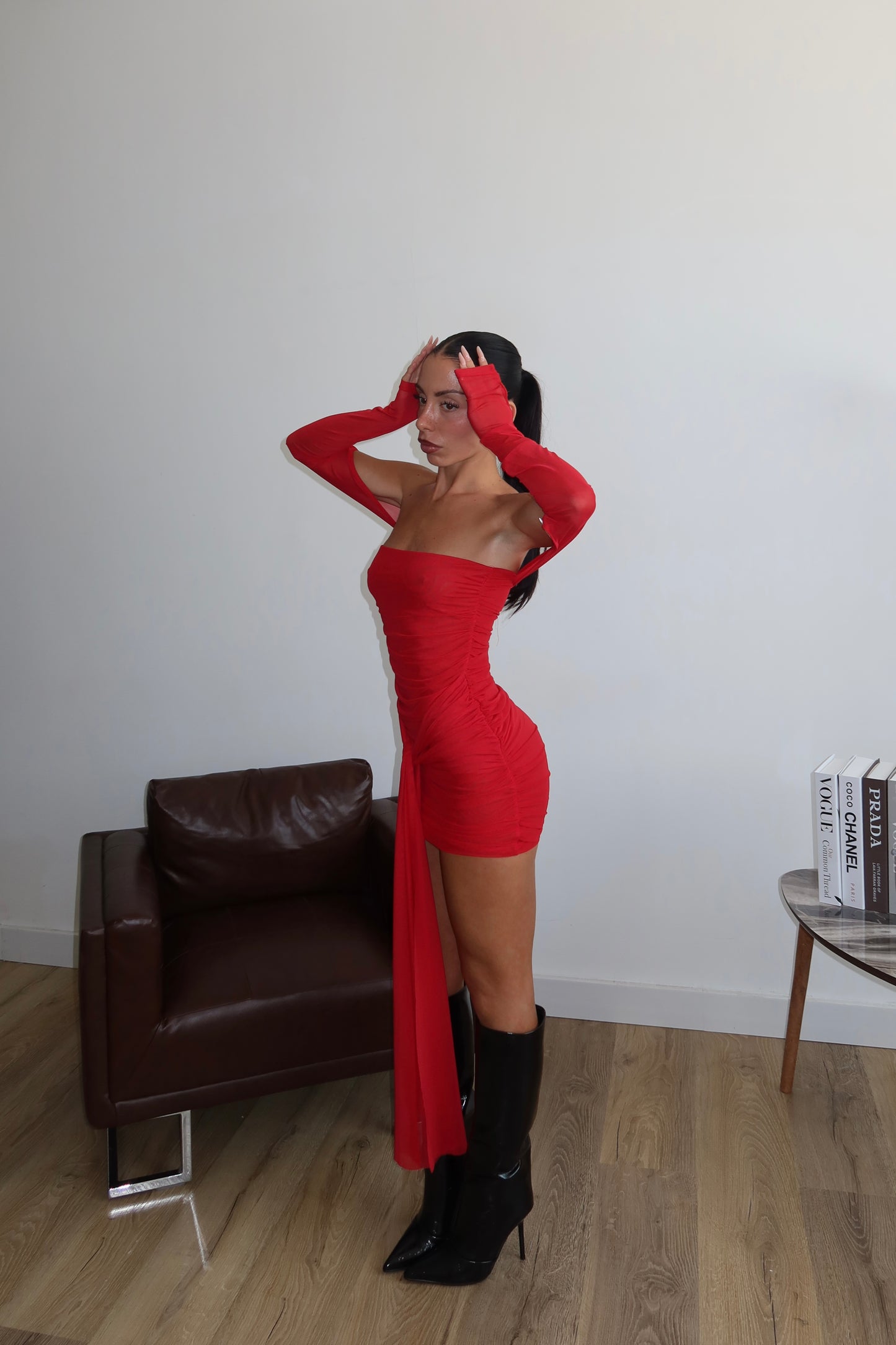 MiniDress TRACY rosso