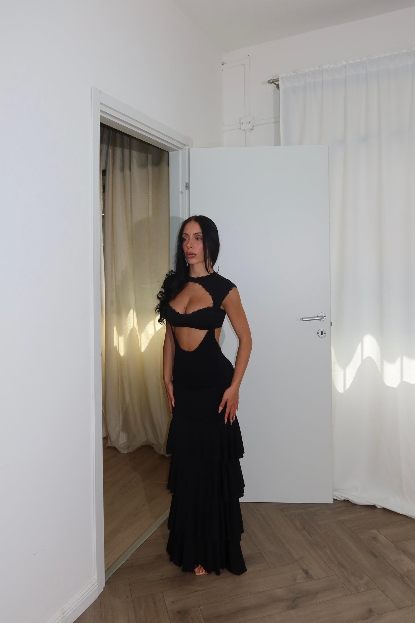 LongDress LLAMAME nero