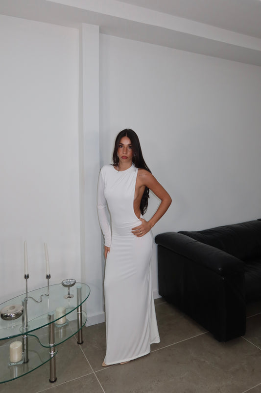 LongDress AMAL bianco