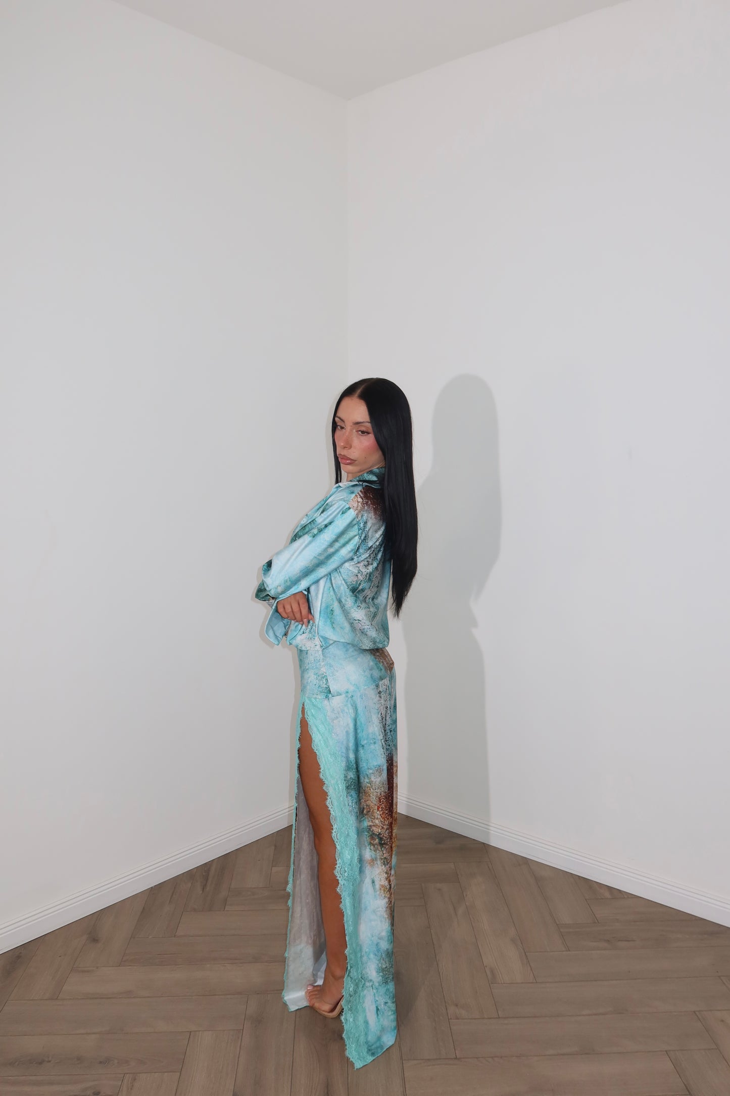 LongDress VICTORIA acquamarine