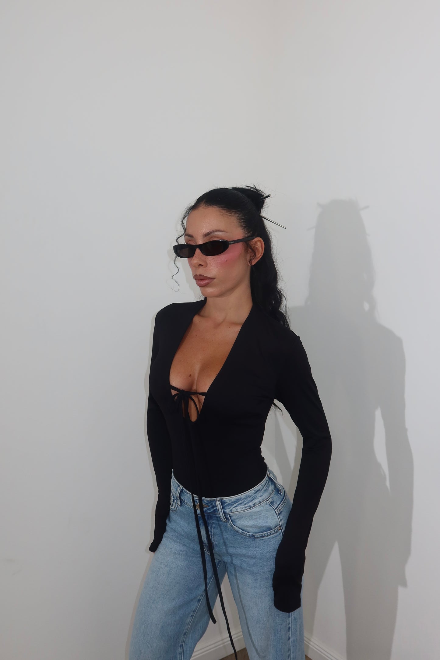 Body FIOCCHETTO nero