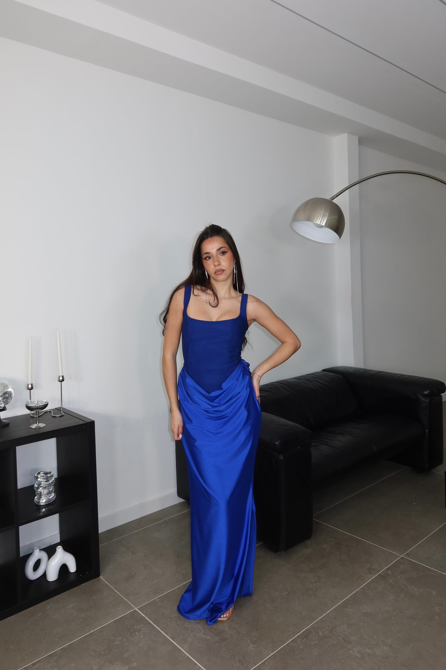 LongDress VIVIENNE blu elettrico