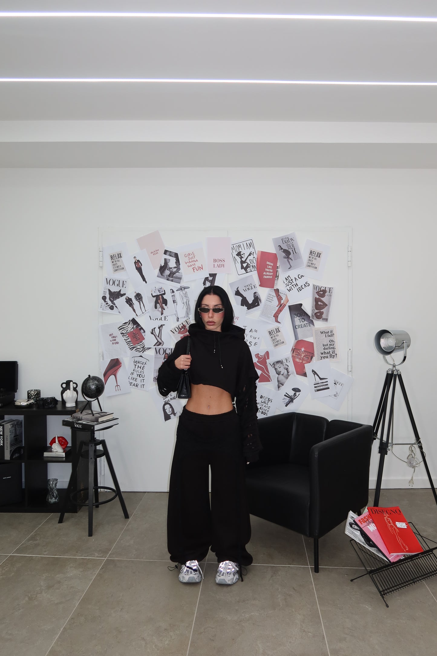 Cordset STEP UP nero