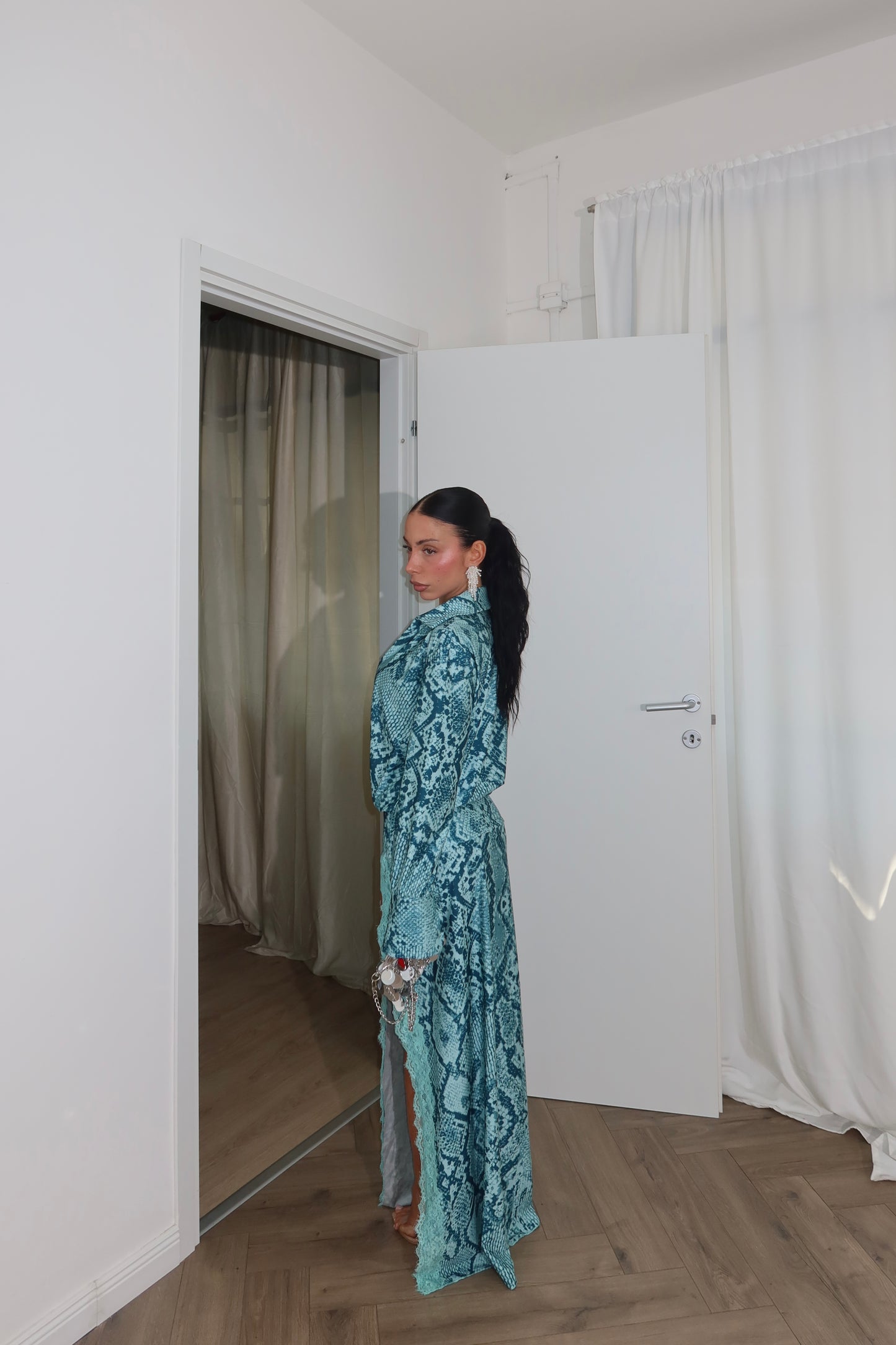 LongDress VICTORIA verde acqua
