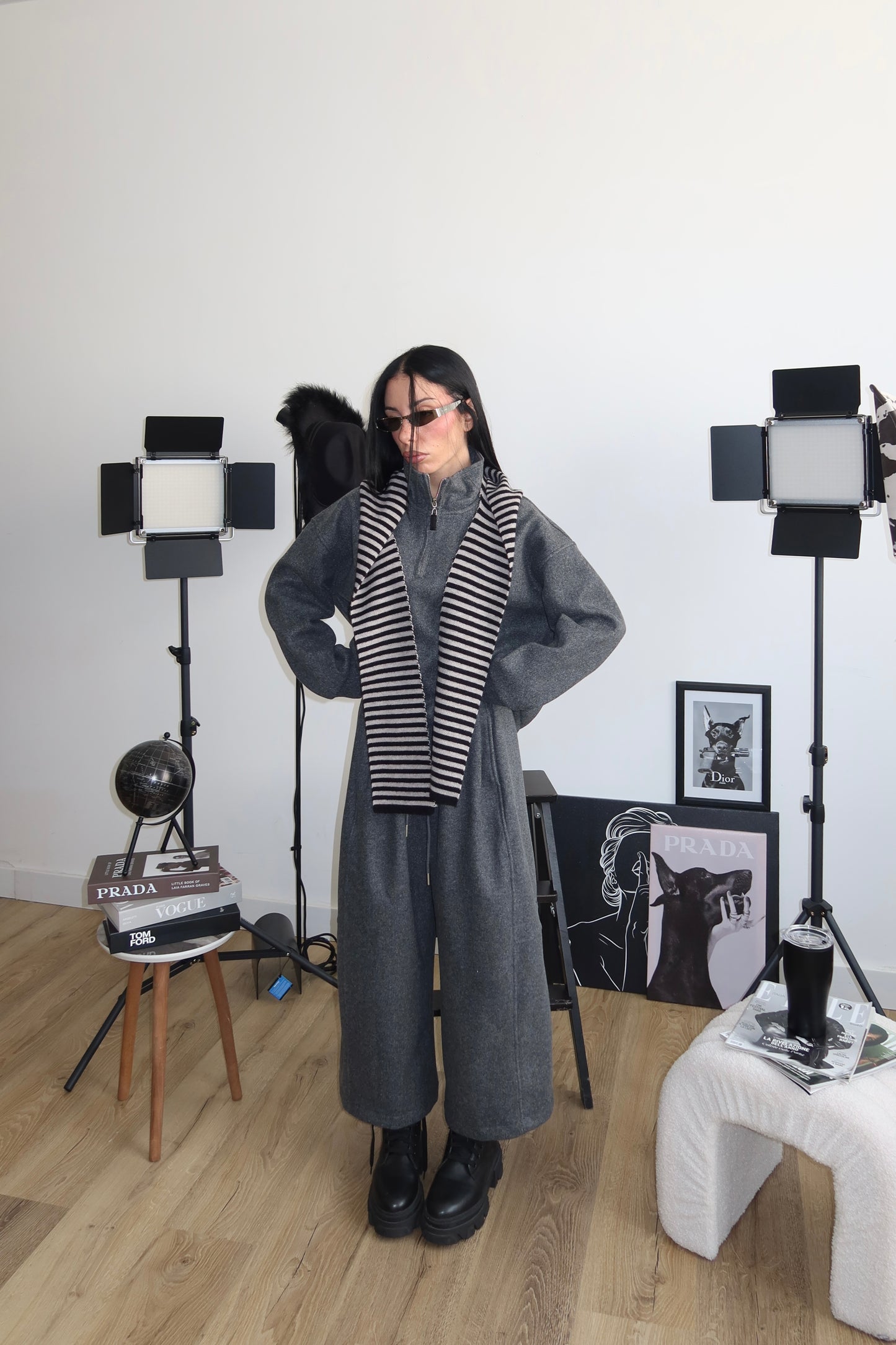 Cordset LINSEY grigio