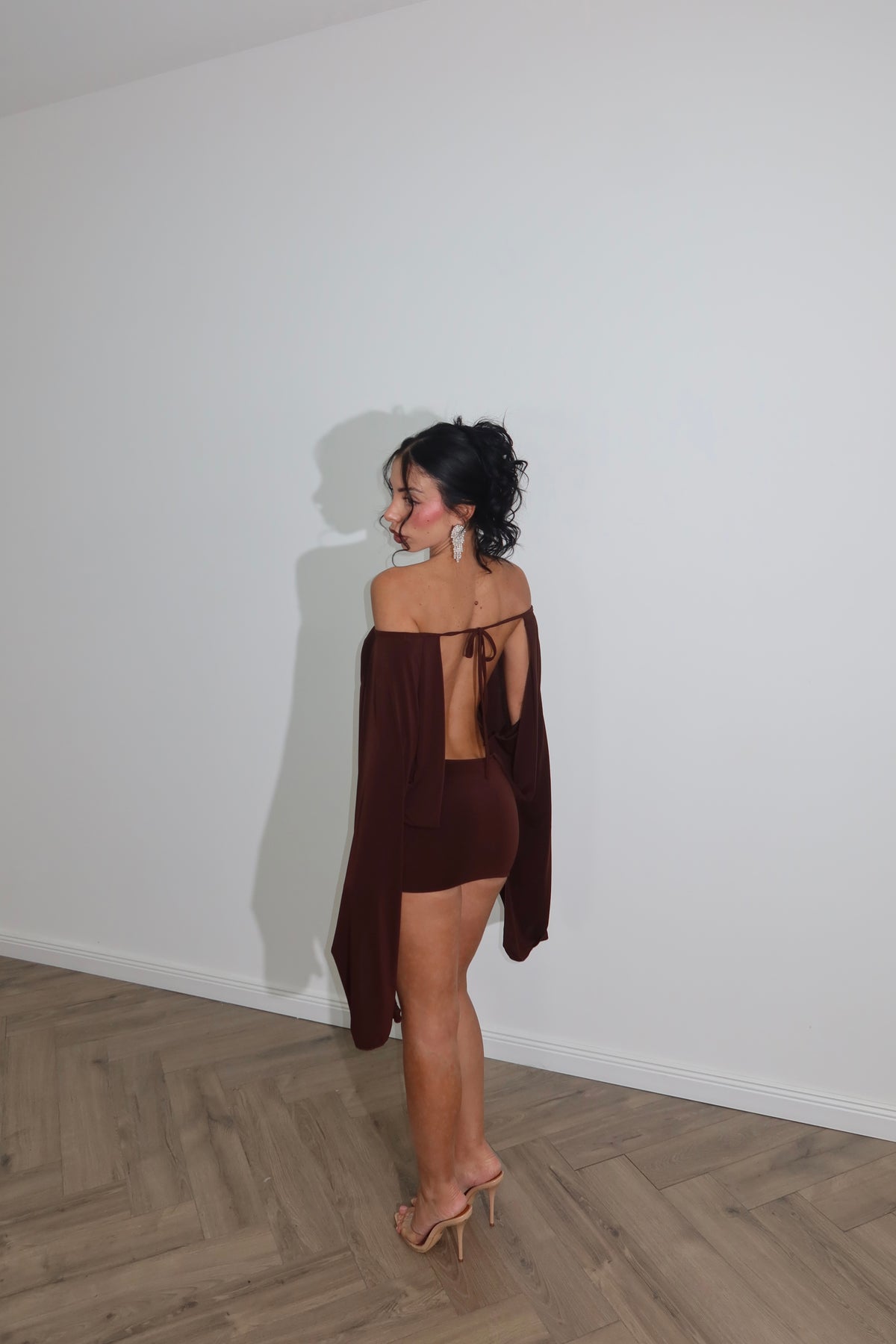 Minidress ZOEY choco