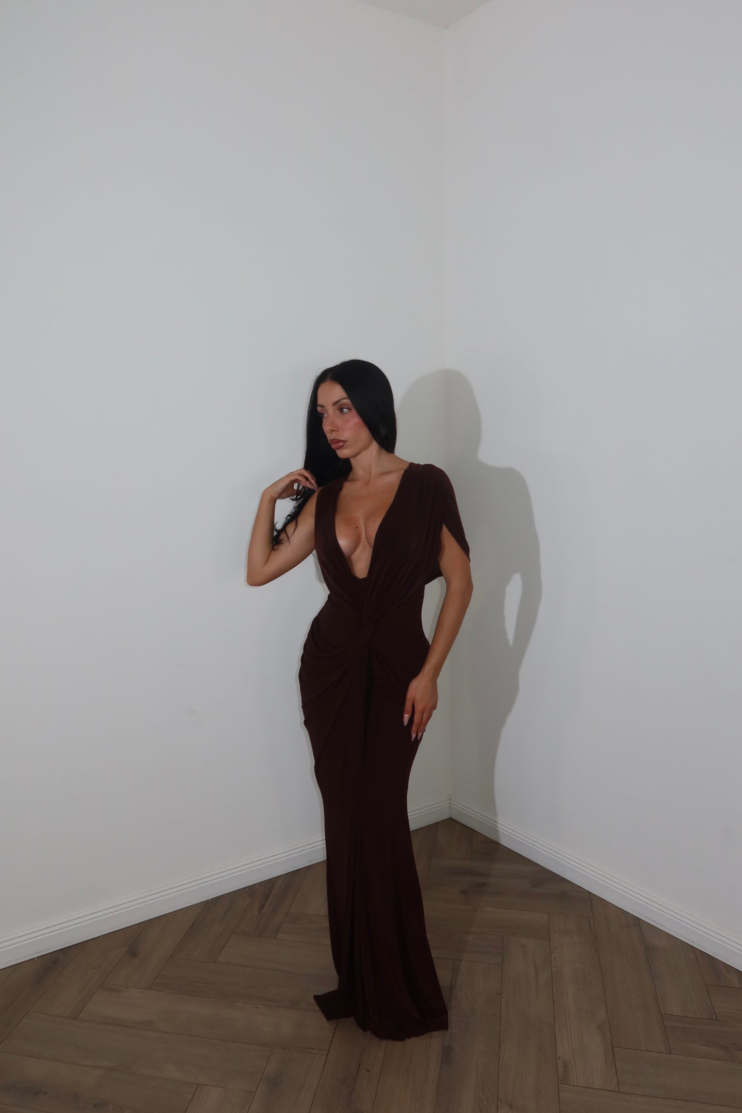 LongDress NABILAH choco