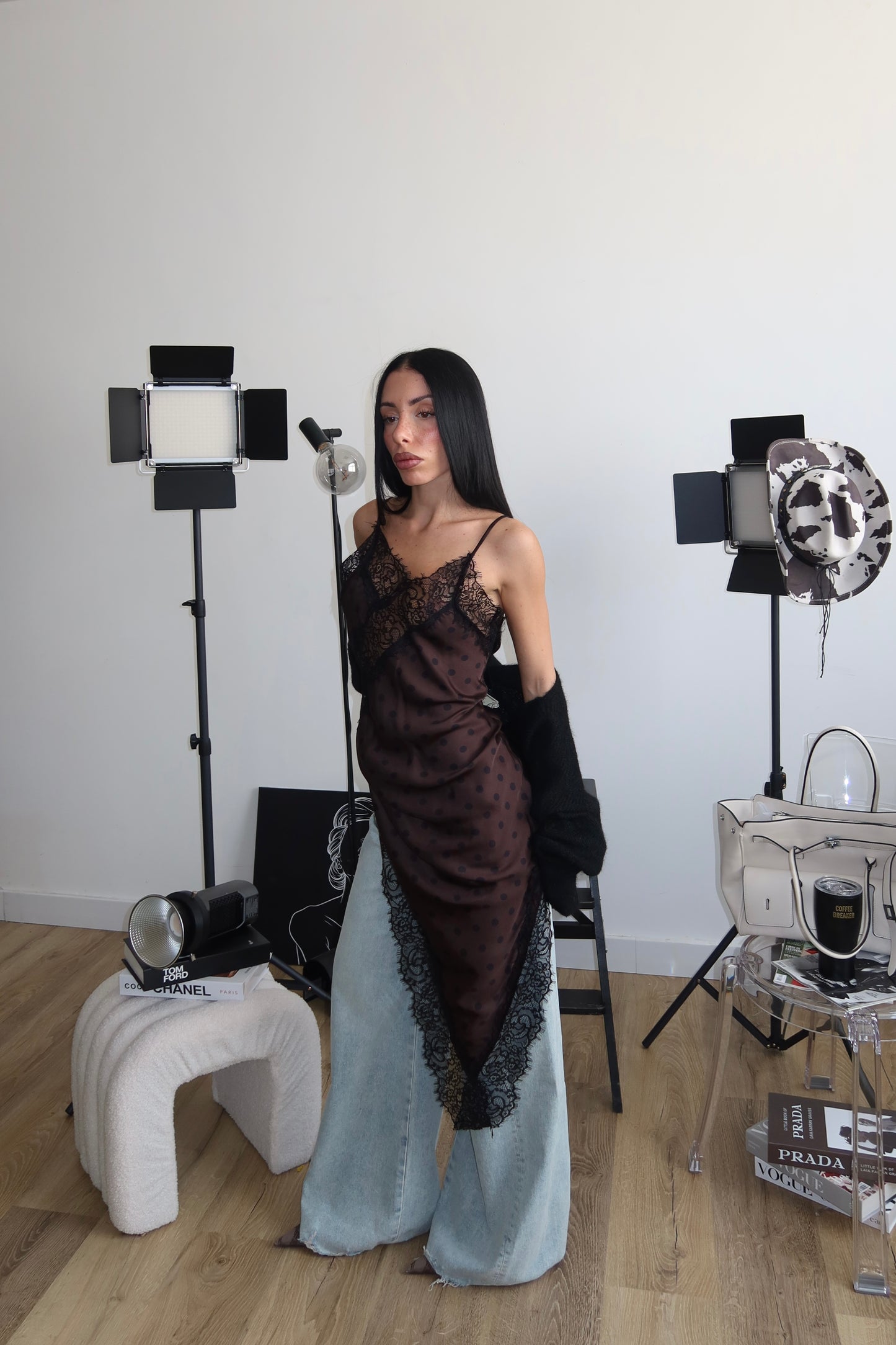 LongShirt POIS BY LUMINA choco