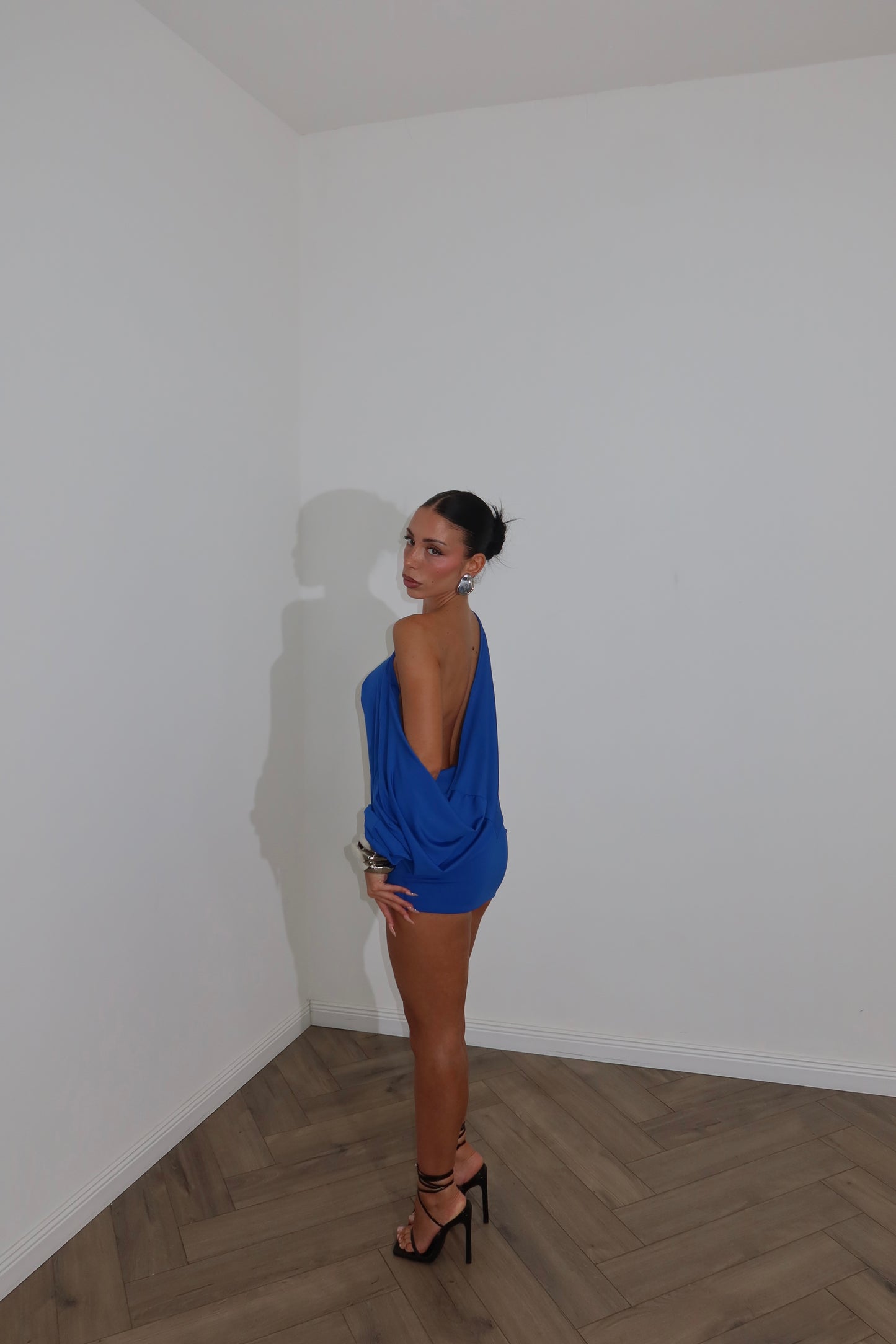 MiniDress MONOSPALLA blu