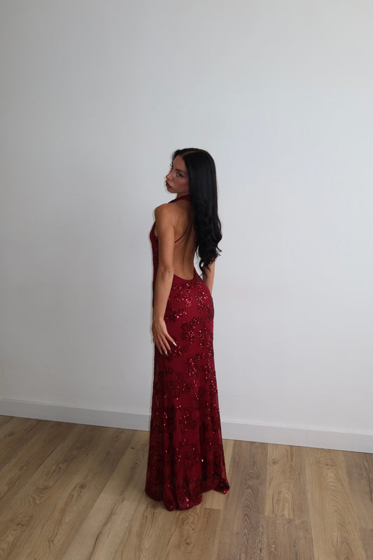 LongDress YZMA bordeaux