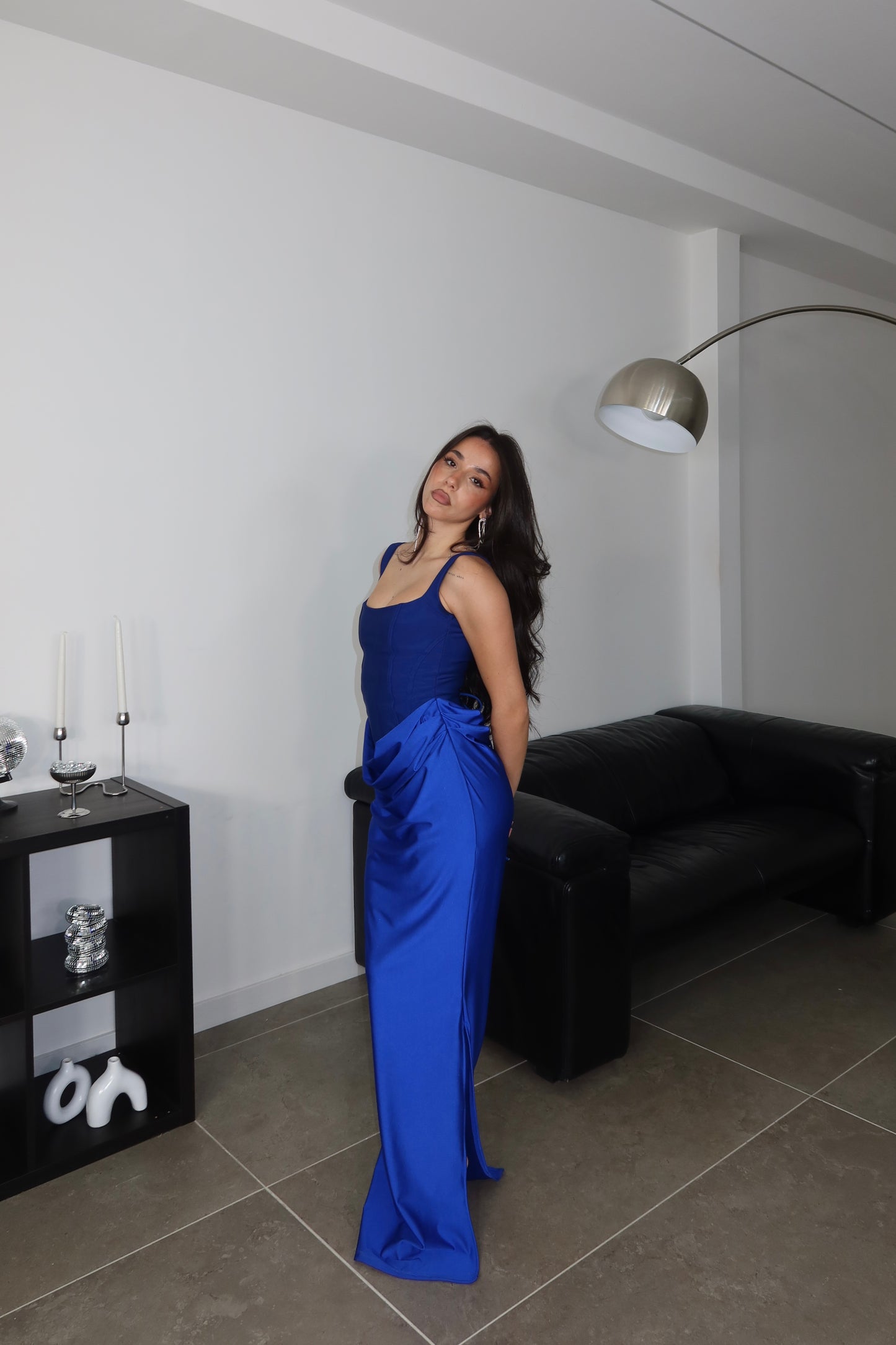 LongDress VIVIENNE blu elettrico