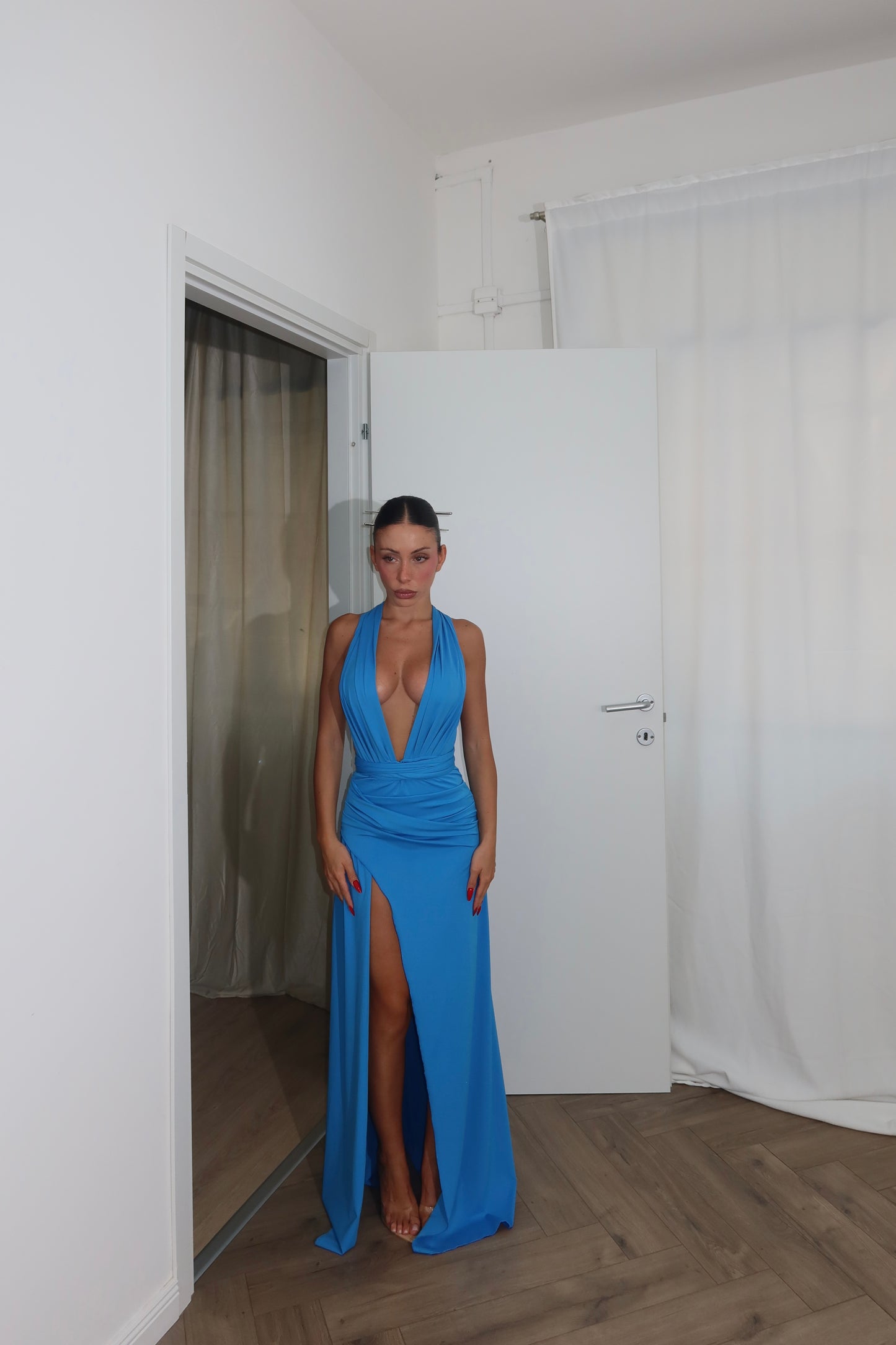 Longdress FASHION azzurro